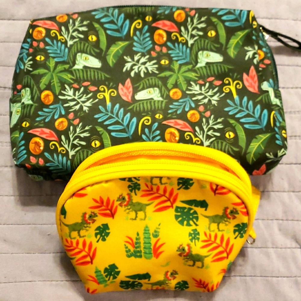 Jurassic Park makeup bag set